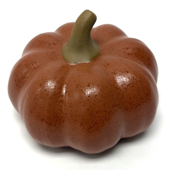 3 Ceramic Pumpkin Figures - 4.5 in x 3.5 in - Target Threshold Home Decor NEW - Picture 2 of 8